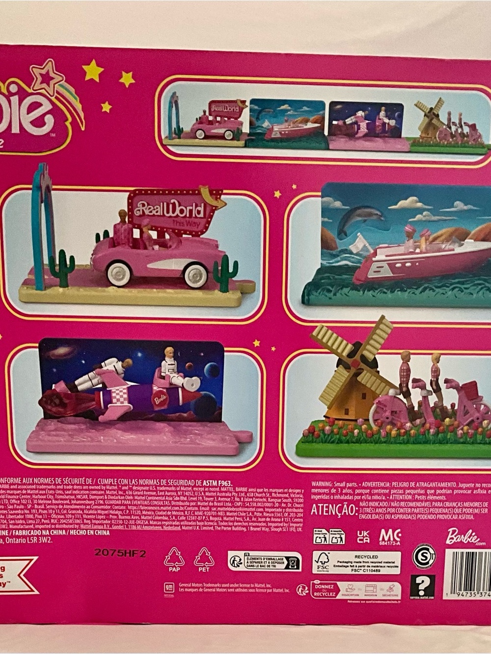 Barbie Pink Playset Vehicle Collection - Bubblegum & Light Pink - Picture 2 of 2